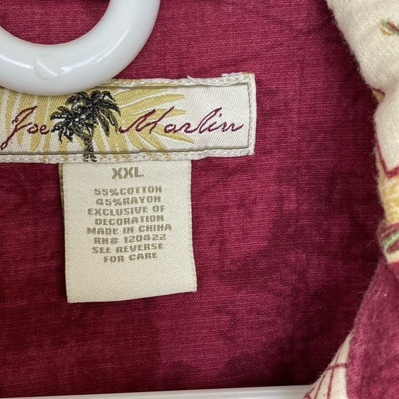 Joe Marlin Vintage Men's Hawaiian Shirt XXL - Picture 4 of 6